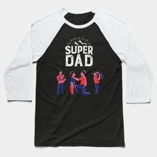 Super Dad Father's Day Baseball T-Shirt